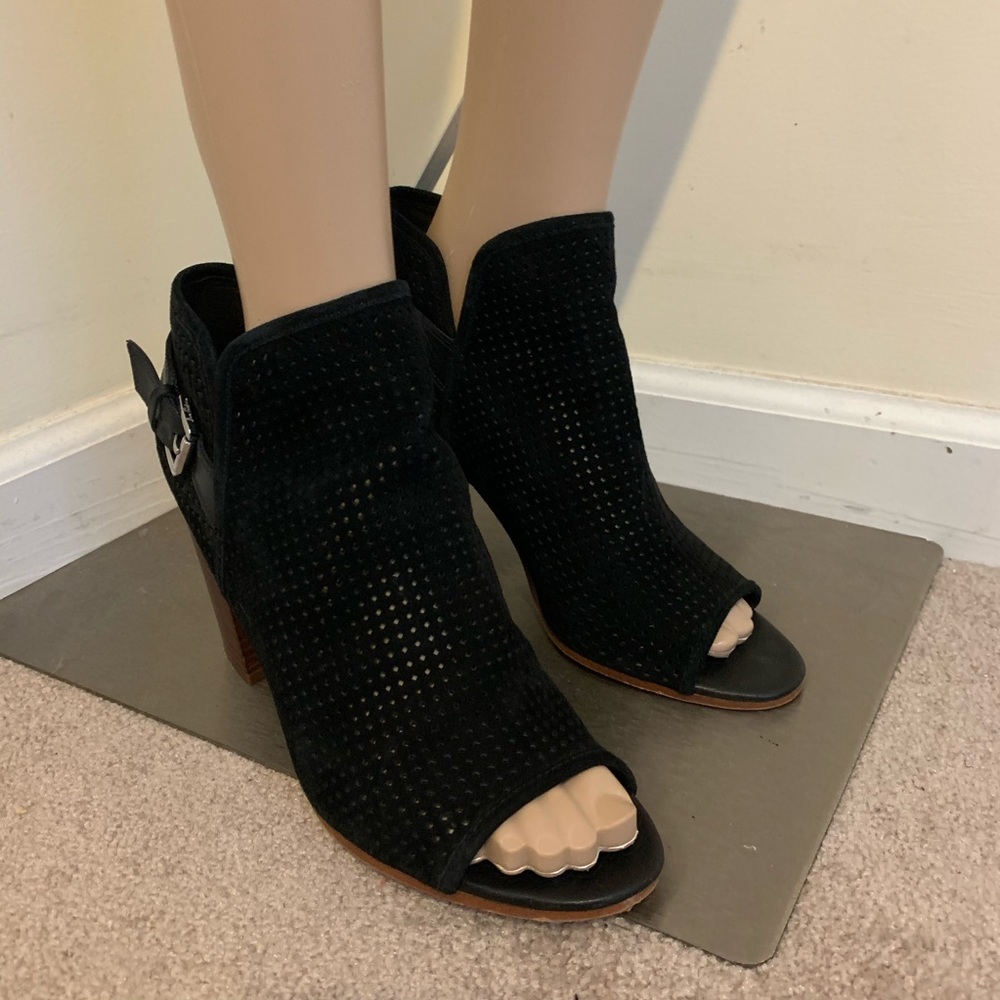 Sam Edelman Easton Open Toe Ankle Booties - Picture 11 of 13